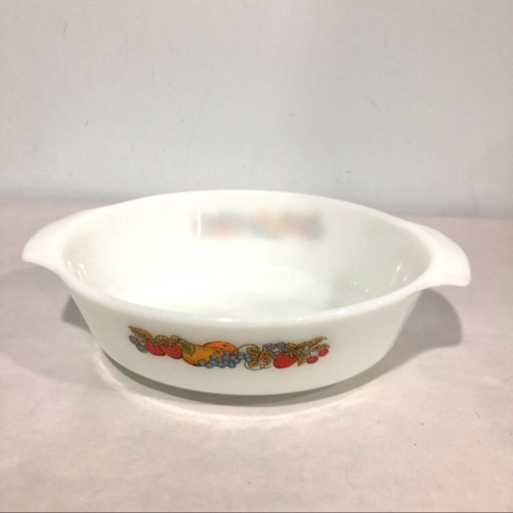 Vintage Fire King oval baking casserole